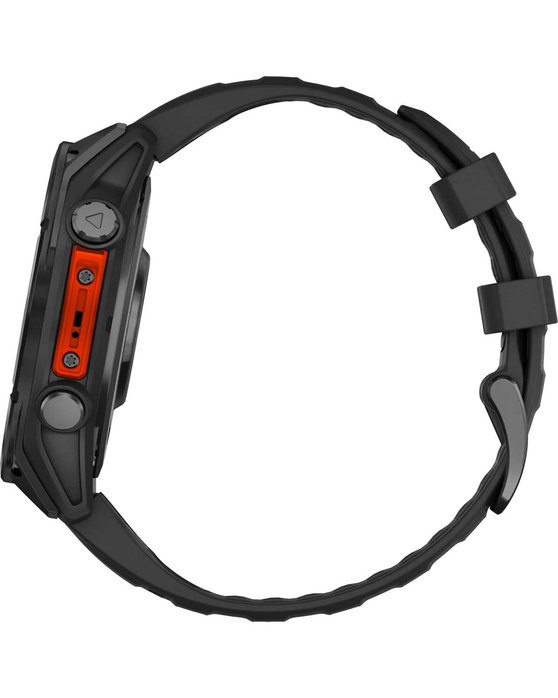 GARMIN Fenix 8 47mm AMOLED Slate Gray with Black Silicone Band