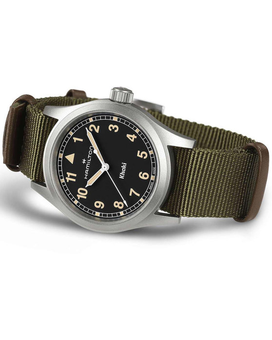 HAMILTON Khaki Field Quartz Khaki Fabric Strap