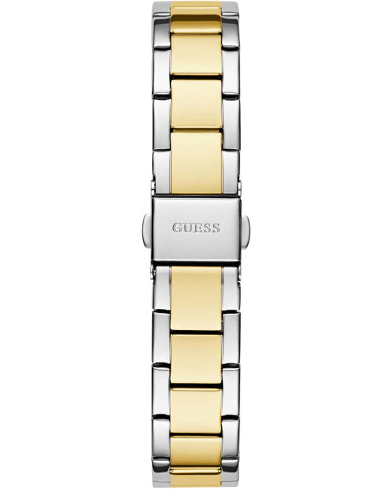 GUESS Charlotte Crystals Two Tone Stainless Steel Bracelet