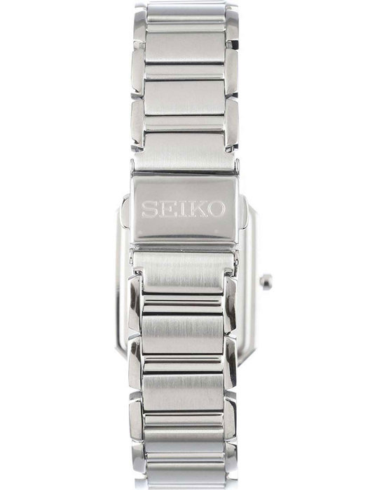 SEIKO Caprice Crystals Solar Silver Stainless Steel Bracelet