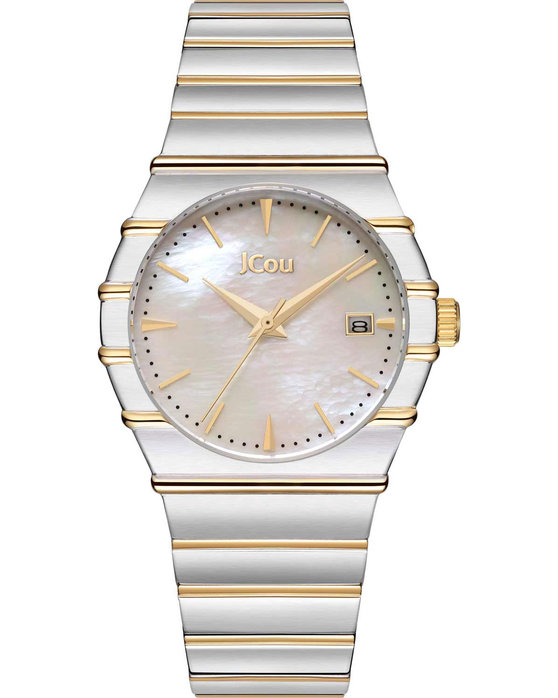 JCOU Chante Two Tone Stainless Steel Bracelet