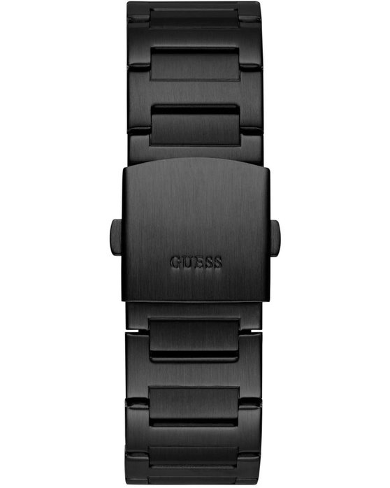 GUESS Jet Black Stainless Steel Bracelet