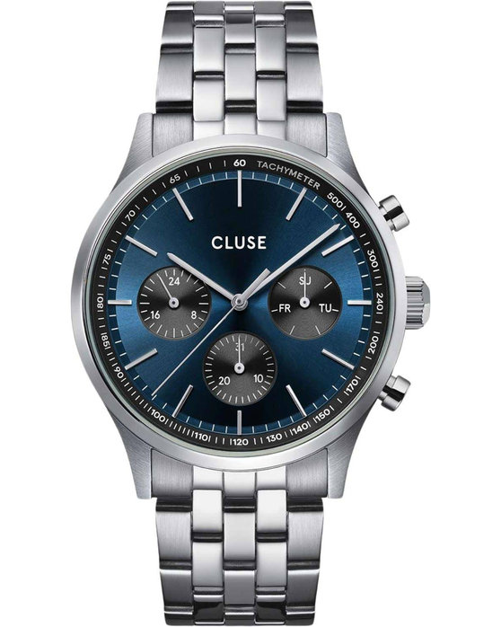 CLUSE Antheor Silver Stainless Steel Bracelet