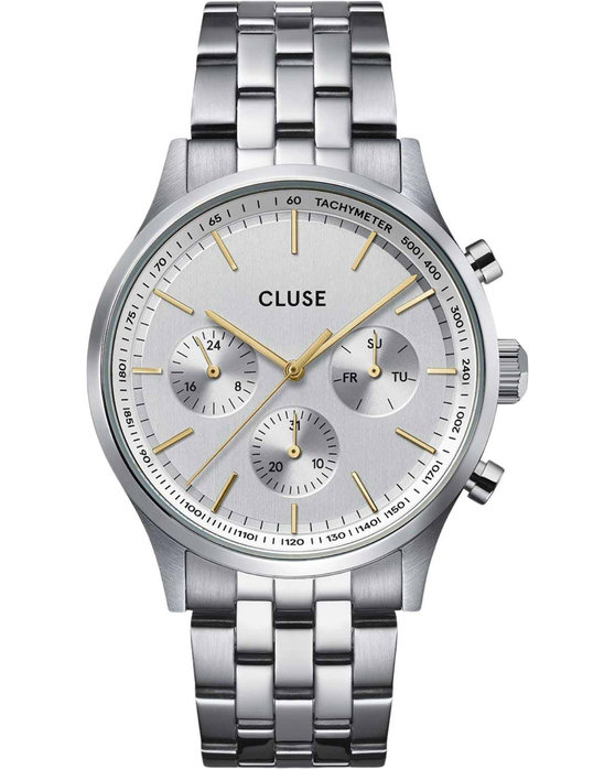 CLUSE Antheor Silver Stainless Steel Bracelet