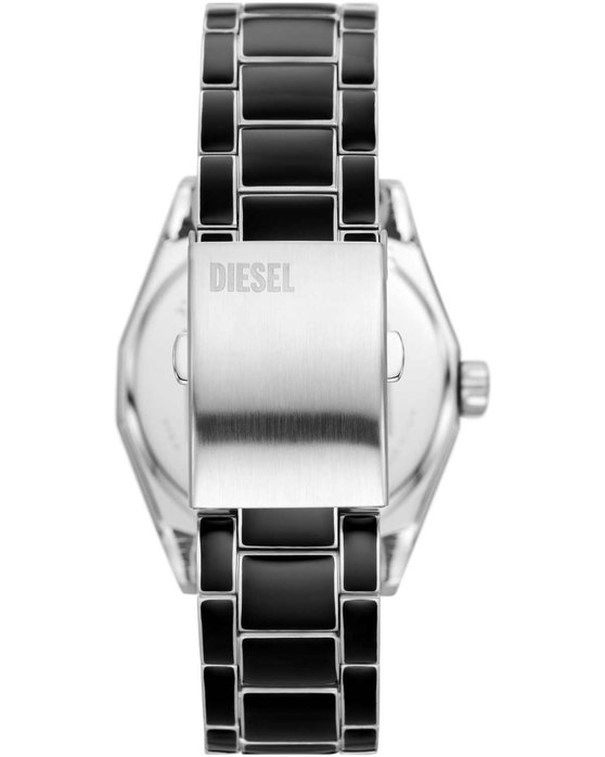 DIESEL Scraper Two Tone Stainless Steel Bracelet