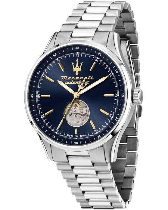 MASERATI Sorpasso Automatic Silver Stainless Steel Bracelet