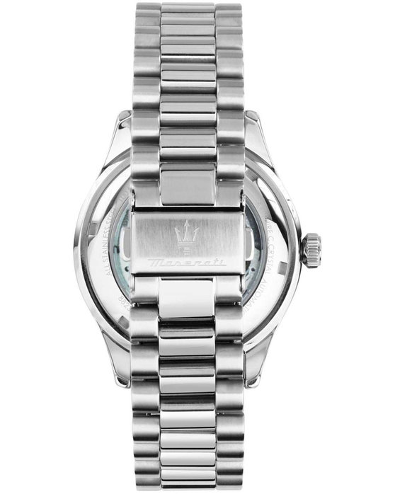 MASERATI Sorpasso Automatic Silver Stainless Steel Bracelet