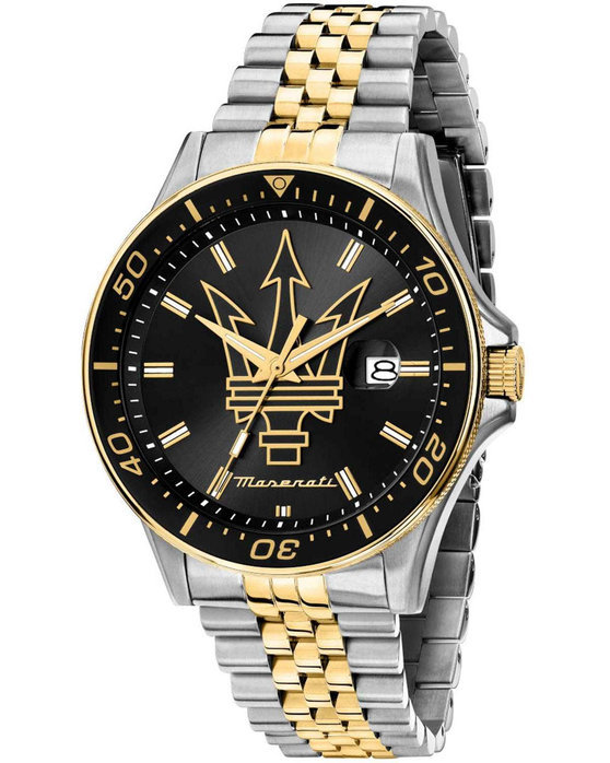 MASERATI Sfida Two Tone Stainless Steel Bracelet