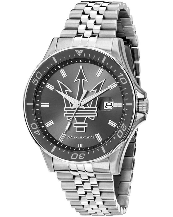 MASERATI Sfida Silver Stainless Steel Bracelet