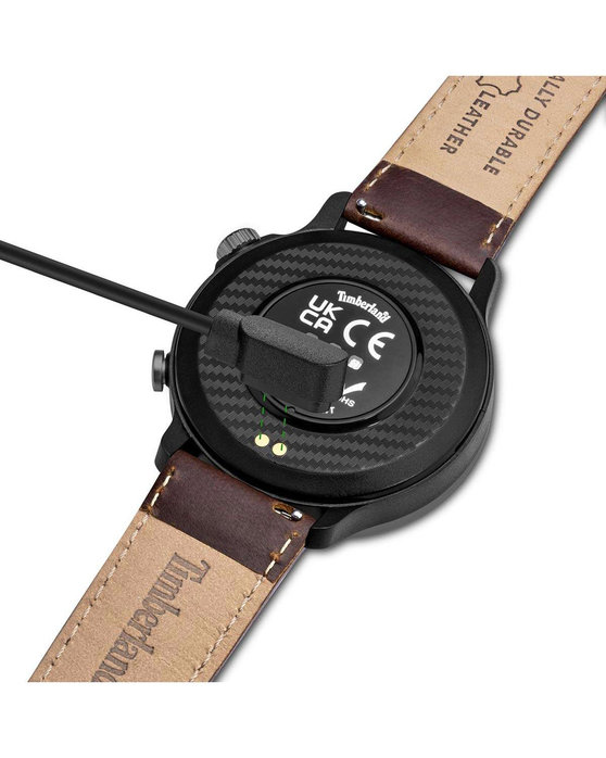 TIMBERLAND Trail Force S1 Smartwatch Brown Leather Strap Gift Set