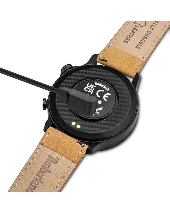 TIMBERLAND Trail Force S1 Smartwatch Brown Leather Strap Gift Set