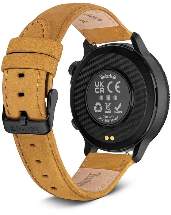 TIMBERLAND Trail Force S1 Smartwatch Brown Leather Strap Gift Set