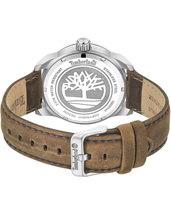 TIMBERLAND Henniker II Brown Leather Strap