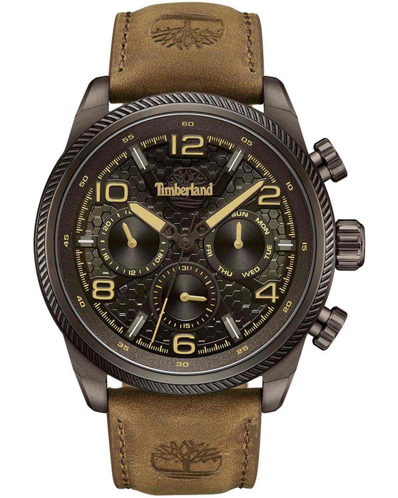 TIMBERLAND Henniker II Brown Leather Strap