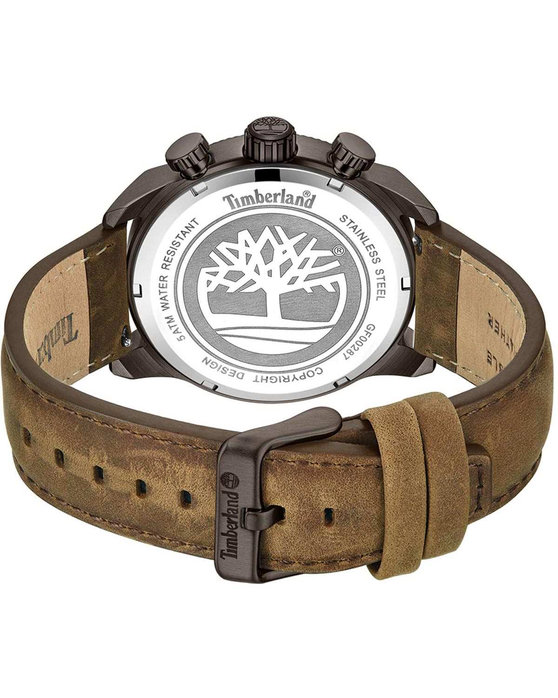 TIMBERLAND Henniker II Brown Leather Strap