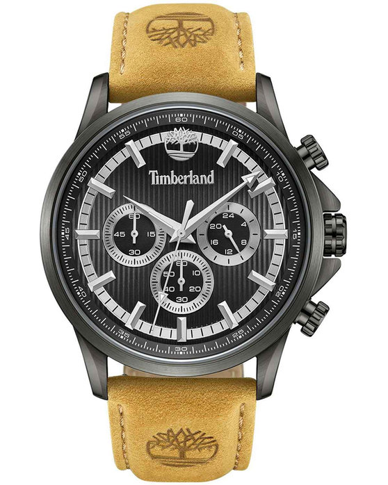 TIMBERLAND Bernardston Chronograph Brown Leather Strap