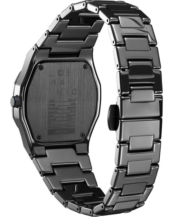 D1 MILANO Ceramic Black Ceramic Bracelet