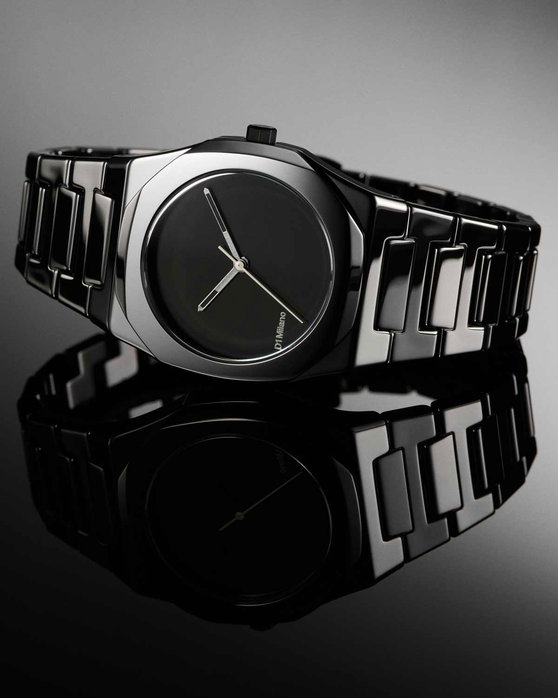 D1 MILANO Ceramic Black Ceramic Bracelet