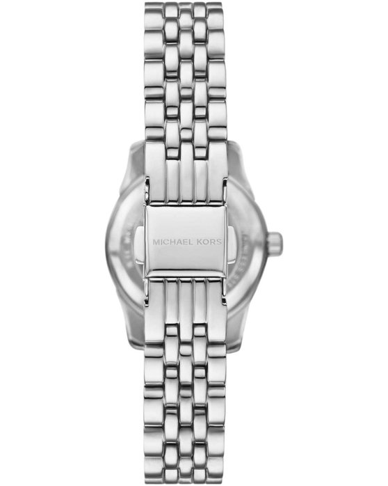 MICHAEL KORS Petite Lexington Crystals Silver Stainless Steel Bracelet