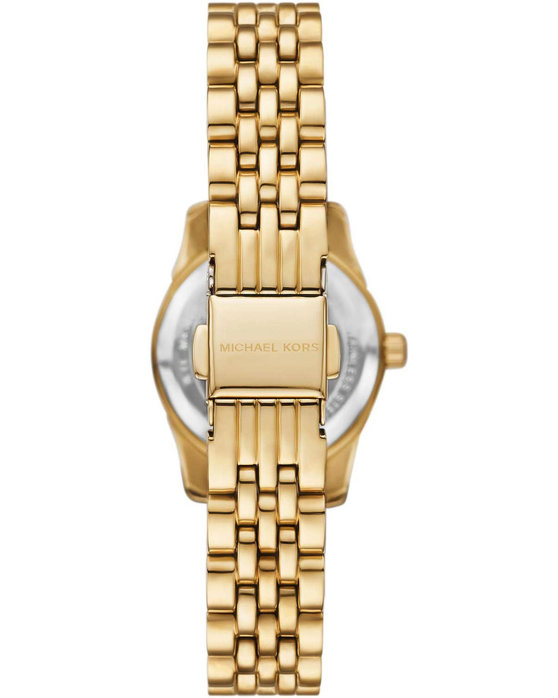 MICHAEL KORS Petite Lexington Crystals Gold Stainless Steel Bracelet