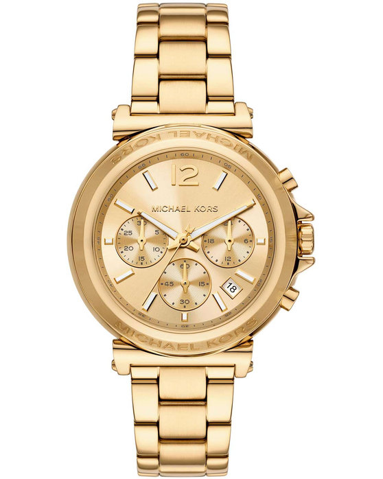 MICHAEL KORS Maren Crystals Chronograph Gold Stainless Steel Bracelet