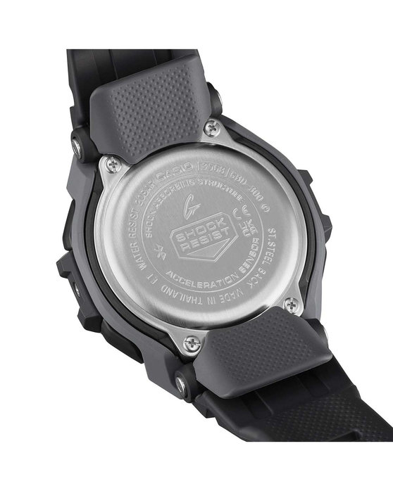 G-SHOCK G-Squad Smartwatch Chronograph Black Bio-based Resin Strap