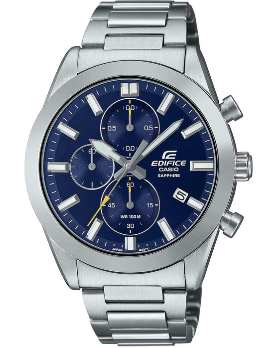 CASIO Edifice Chronograph Silver Stainless Steel Bracelet