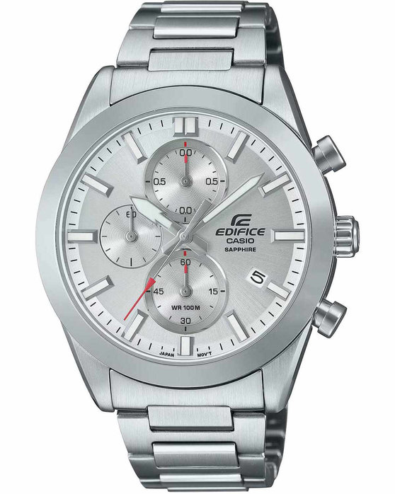 CASIO Edifice Chronograph Silver Stainless Steel Bracelet