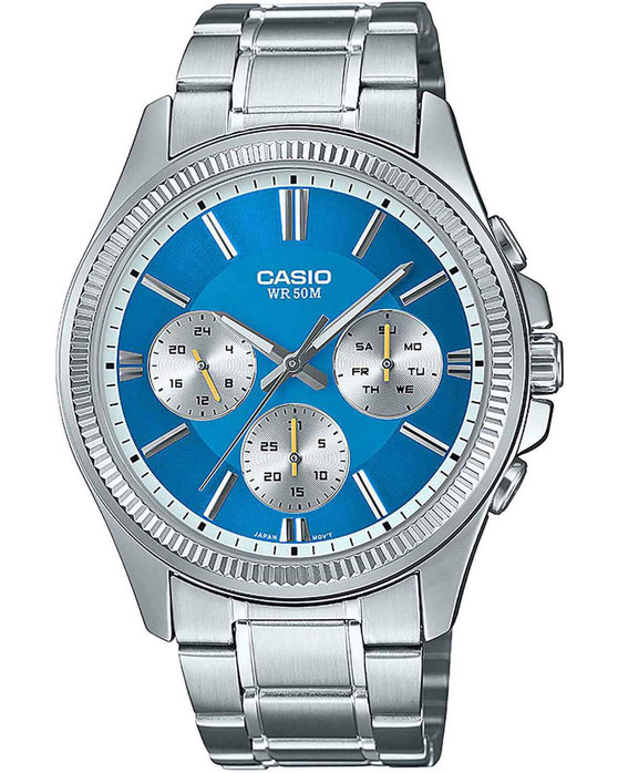 CASIO Collection Silver Stainless Steel Bracelet