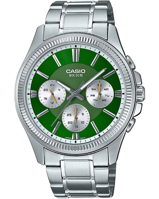 CASIO Collection Silver Stainless Steel Bracelet