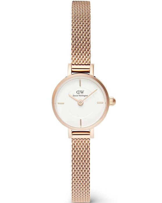 DANIEL WELLINGTON Petite Mini Melrose Rose Gold Stainless Steel Bracelet 19 mm