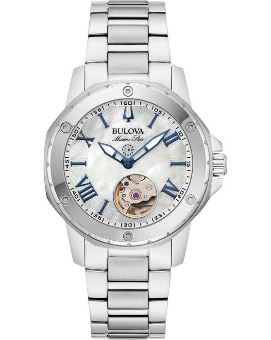 BULOVA Marine Star Automatic Silver Stainless Steel Bracelet