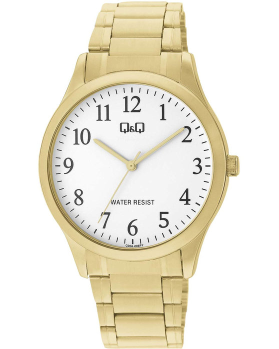 Q&Q Watch Gold Metallic Bracelet