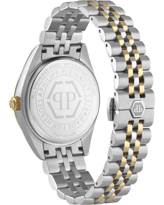 PHILIPP PLEIN Superlative Two Tone Stainless Steel Bracelet