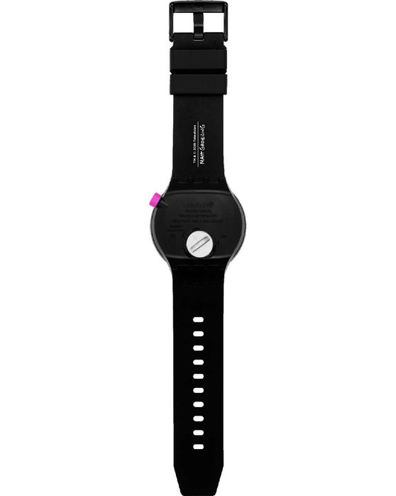 SWATCH Simpsons Aye Carumboo Multicolor Silicone Strap