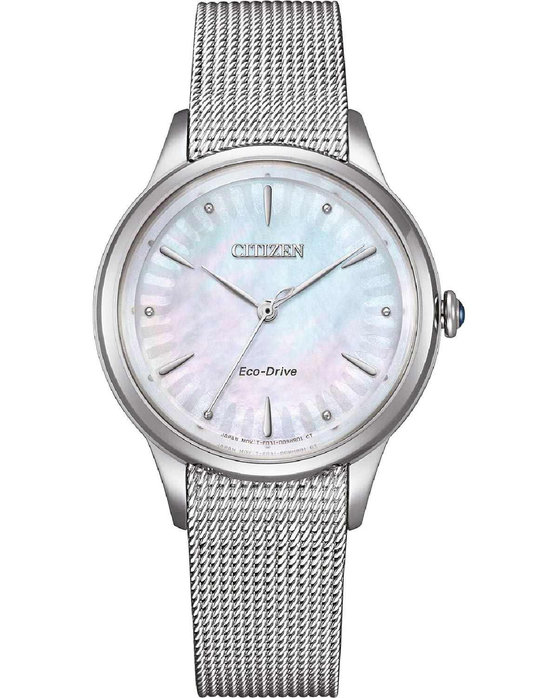 CITIZEN Eco-Drive Silver Stainless Steel Bracelet