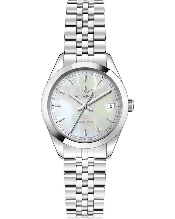 LUCIEN ROCHAT Madame Silver Stainless Steel Bracelet