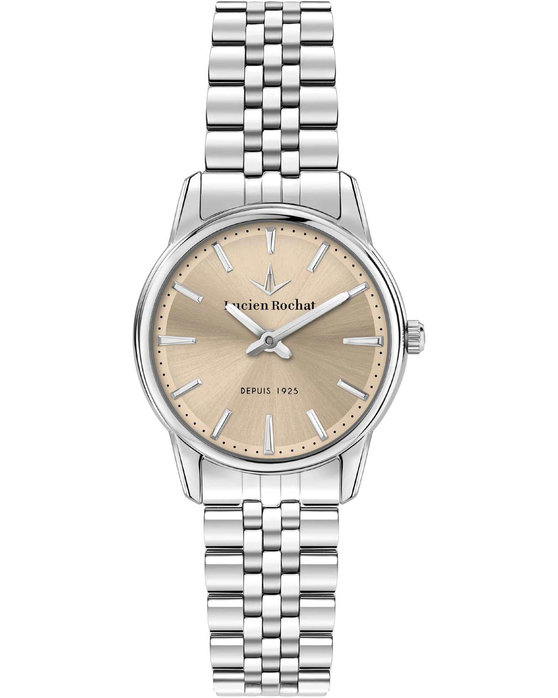 LUCIEN ROCHAT Iconic Silver Stainless Steel Bracelet