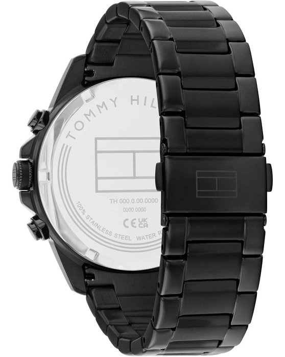 TOMMY HILFIGER Casual Black Stainless Steel Bracelet