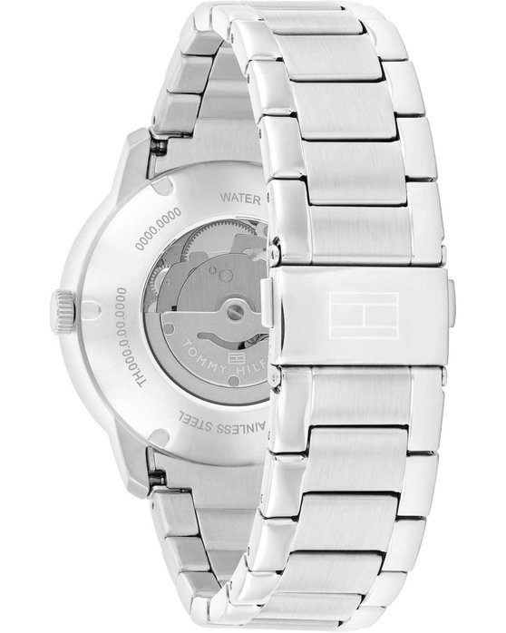 TOMMY HILFIGER Dress Automatic Silver Stainless Steel Bracelet