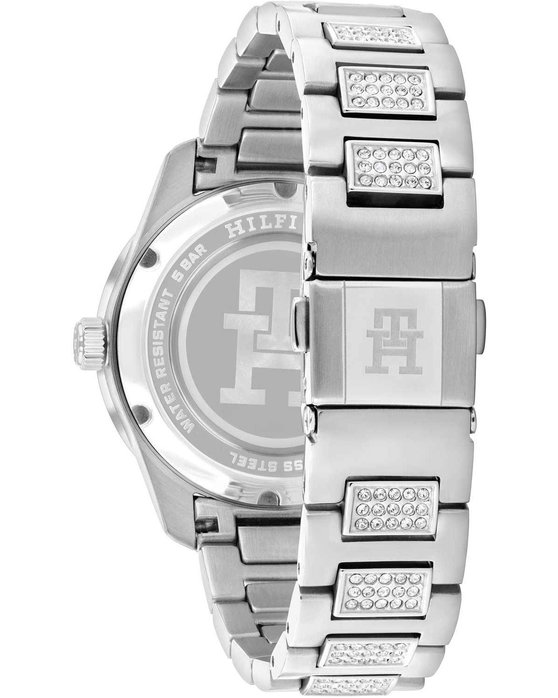 TOMMY HILFIGER Sport Crystals Silver Stainless Steel Bracelet