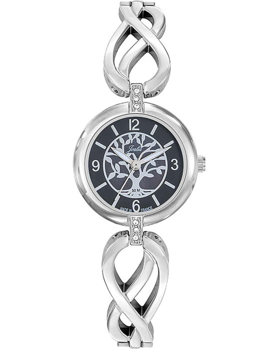 CERTUS Joalia Crystals Silver Stainless Steel Bracelet