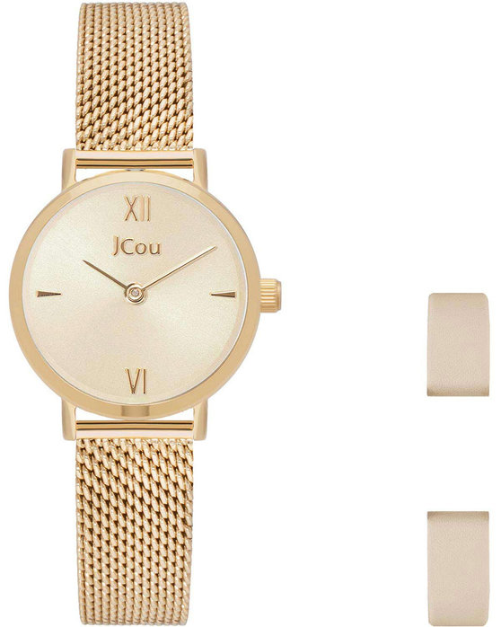 JCOU Amourette Gold Stainless Steel Bracelet Gift Set