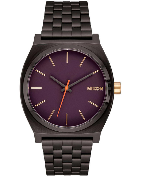 NIXON Time Teller Black Stainless Steel Bracelet