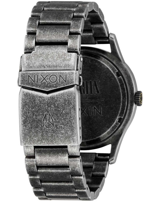 NIXON Nirvana Sentry Wobble Grey Stainless Steel Bracelet