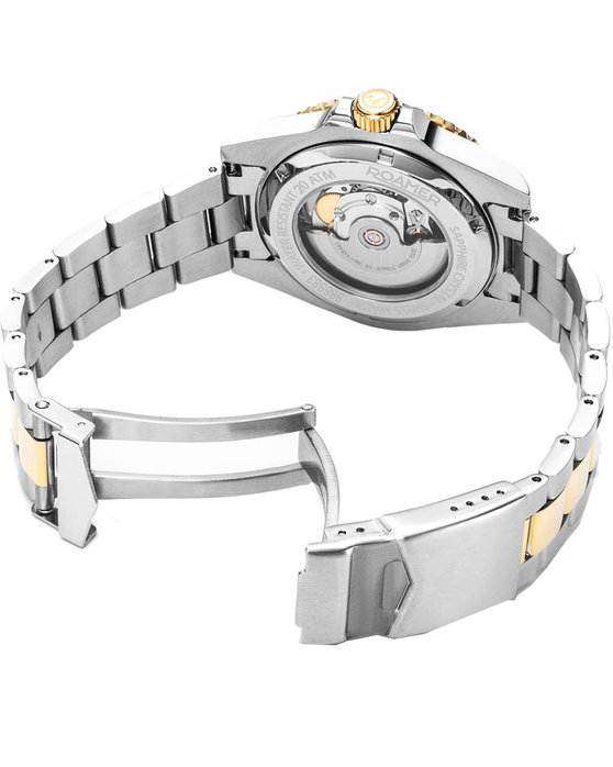 ROAMER Premier Automatic Two Tone Stainless Steel Bracelet