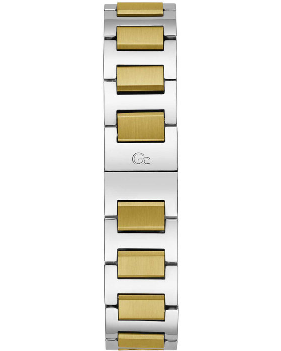 GUESS Collection Legacy Lady Crystals Two Tone Stainless Steel Bracelet