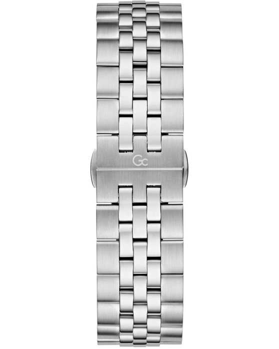 GUESS Collection Flair Coussin Chronograph Silver Stainless Steel Bracelet