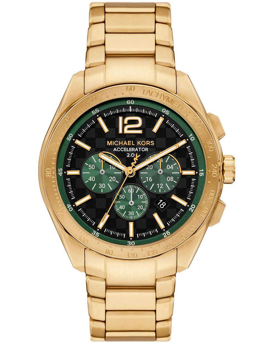 MICHAEL KORS Accelerator 2.0 Chronograph Gold Stainless Steel Bracelet