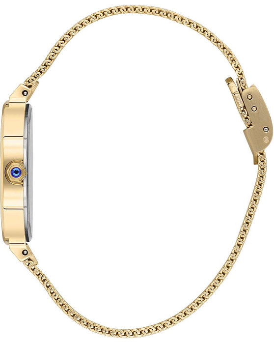 BEVERLY HILLS POLO CLUB Diamond Gold Stainless Steel Bracelet